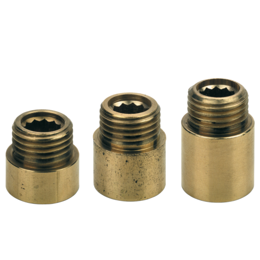 SÁRGARÉZ CSAPHOSSZABBÍTÓ 1/2&quot; 40MM