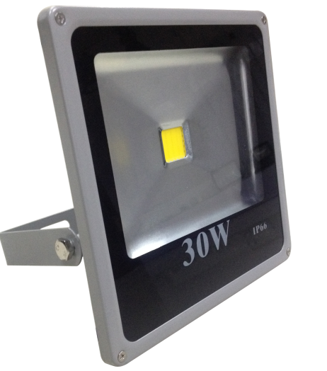 SLIM LED FÉNYVETO COB 1DB 30W IP65  1600LM 3000K 120° 100-240Vß 296231