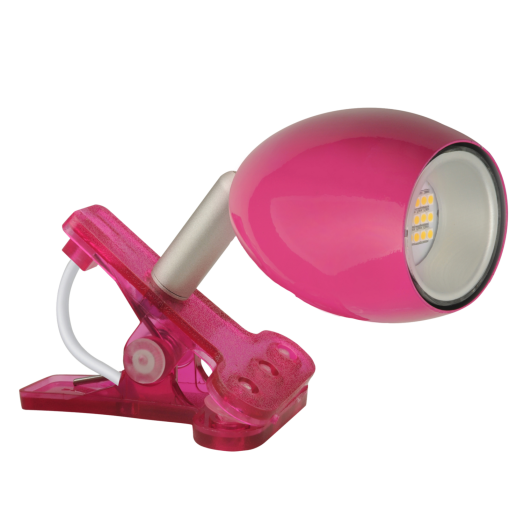 ARA BEÉPÍTETT LED-ES CSIPTETOS SPOT 1,5W 100LM 3000K FUKSZIA     296253