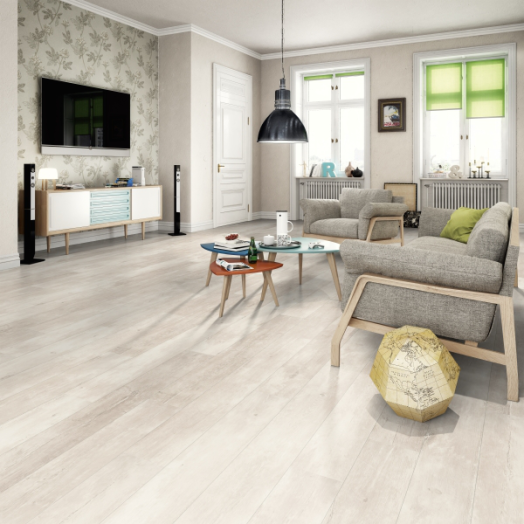 MEGAFLOOR LAMINÁLT PADLÓ FEHÉR TÖLGY 7MM