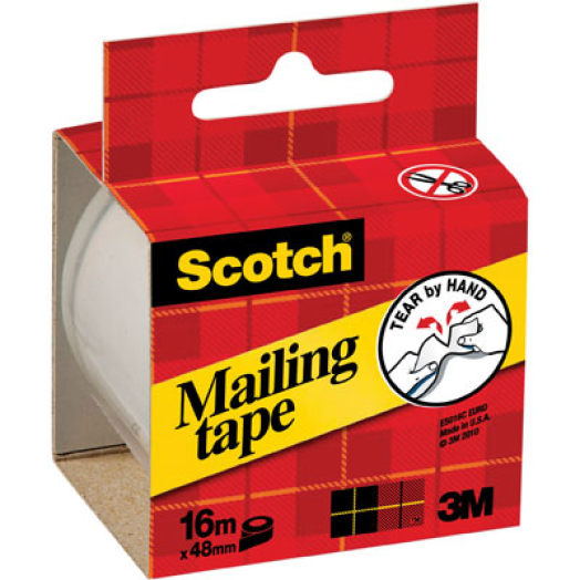 Scotch E5016C kézzel téphető csomagzáró szalag  48 mmx16 m