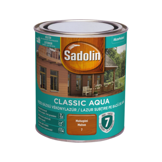 SADOLIN CLASSIC AQUA SZÍNTELEN 0,75 L