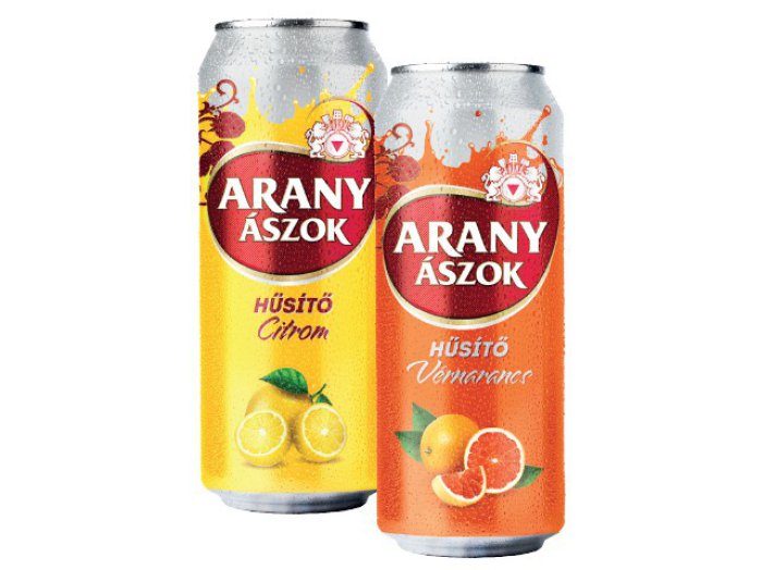 Arany Ászok dobozos ízesített sör