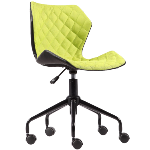 IRODAI FORGÓSZÉK FEKETE/ZÖLD 48X78-88X51CM