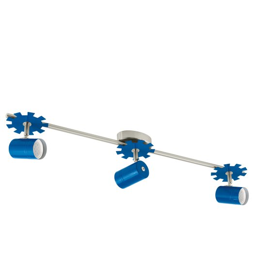 LEONIE 1 MENNYEZETI LÁMPA 3XGU10 3WLED KÉK 75,5CM Outlet