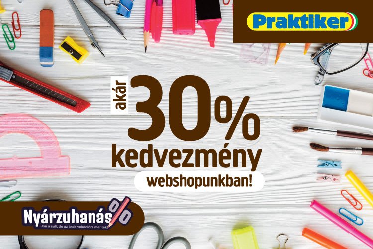 Akció a Praktiker webshopjában!