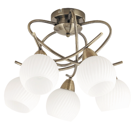 EVANGELINE MENNY. LÁMPA E14 5*40W ANTIK BRONZ