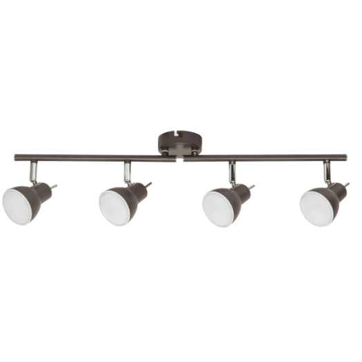 MIKE LED SPOT LÁMPA 4×LED 4×4W ANTRACIT SZÜRKE