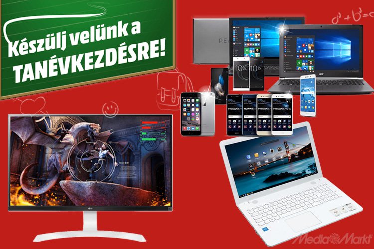 Iskolakezdési akció a Media Marktban