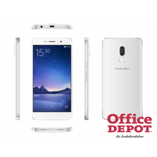 Navon Infinity 5,3" 3G 16GB Dual SIM fehér okostelefon