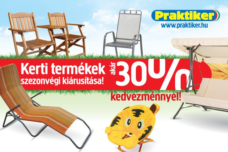Szezonvégi kiárusítás a Praktikerben