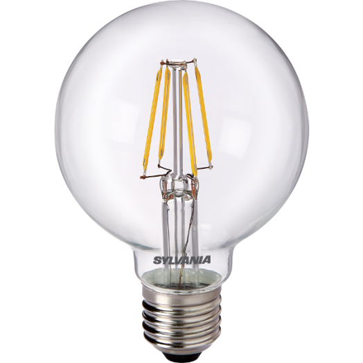 LED RETRO NAGY GÖMB FÉNYFORRÁS G120, E27, 5W TOLEDO FILAMENT