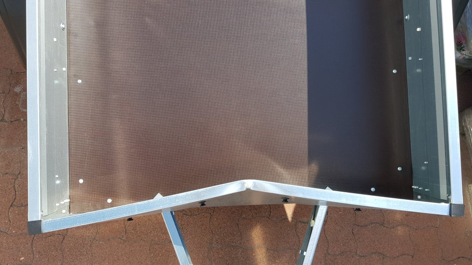 UTÁNFUTÓ ALFA TEN ALACSONY/550 KG RAKFEL.:1445X1080X270MM,10˝KERÉK Outlet