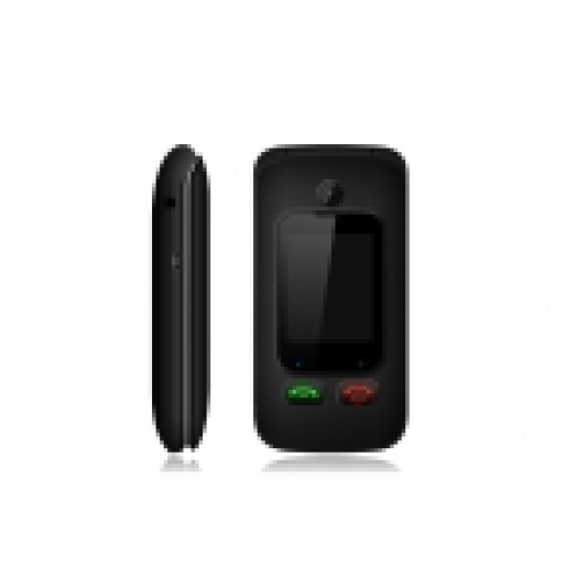 eSTAR S20 SENIOR CLAMSHELL PHONE BLACK