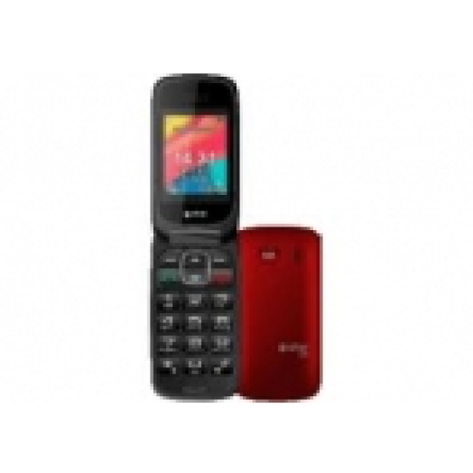 eSTAR S20 SENIOR CLAMSHELL PHONE RED