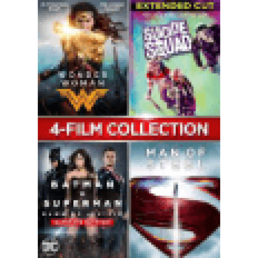 DC Moziverzum 4 filmes DVD gyűjtemény (DVD)