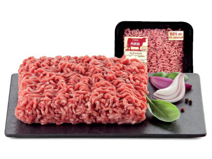 Tesco darált marhahús