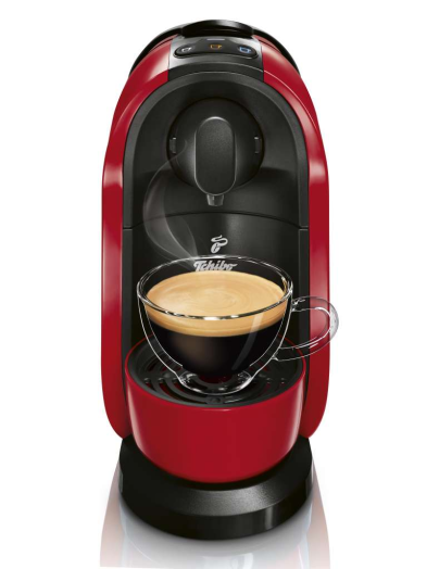 Tchibo Cafissimo PURE kávéfőző kapszulás, piros, DAEE