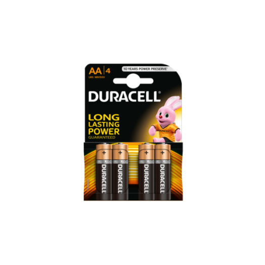 DURACELL BSC 4 DB AA ELEM - DL 5000394076952