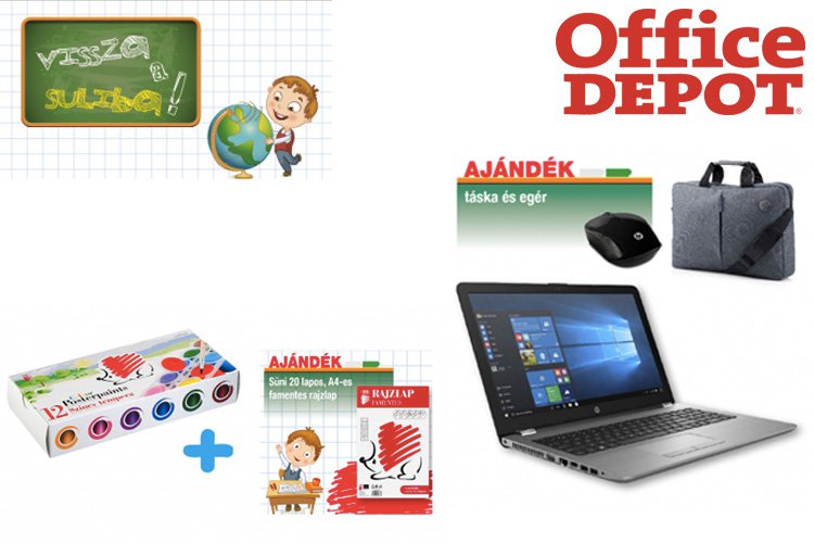 Iskolakezdés az Office Depotban
