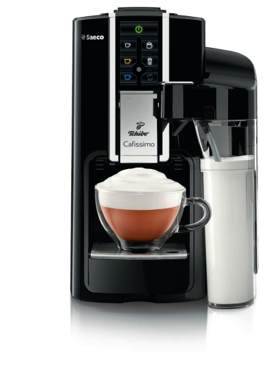 Tchibo Cafissimo Latte Nero kapszulás kávéfőző fekete EE