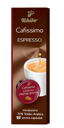 Tchibo Espresso intense aroma 10 db kávékapszula RA/UTZ
