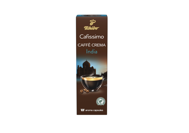 Tchibo Caffé Crema India 10 db kávékapszula RA/UTZ