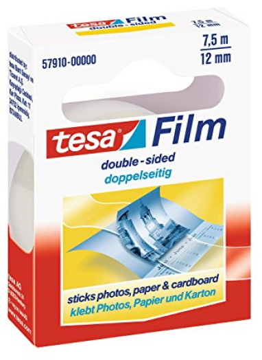 Tesa Kétoldalas ragasztószalag 7,5 mm x 12 m