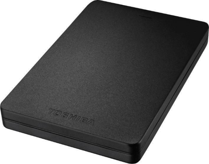 Toshiba 2,5'' HDD 2TB fekete USB3.0, ALU