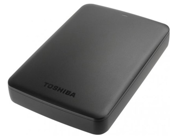 Toshiba 2,5'' HDD 2TB fekete USB3.0, Basics