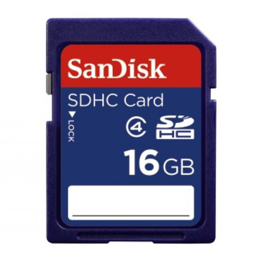 Sandisk SDHC kártya 16GB CL4