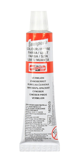 Koh-I-Noor 162603 tempera narancsos Piros 16 ml