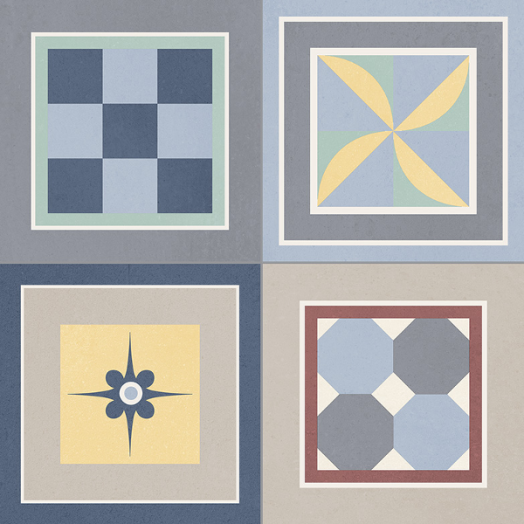 GRENIER PADLÓLAP GREY 33,15X33,15CM 1M2/CS MATT PEI4 FAGYÁLLÓ