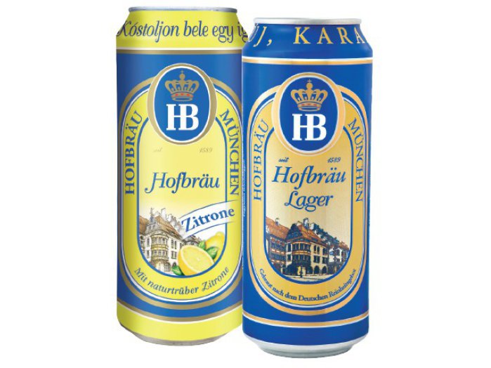 HB dobozos sör