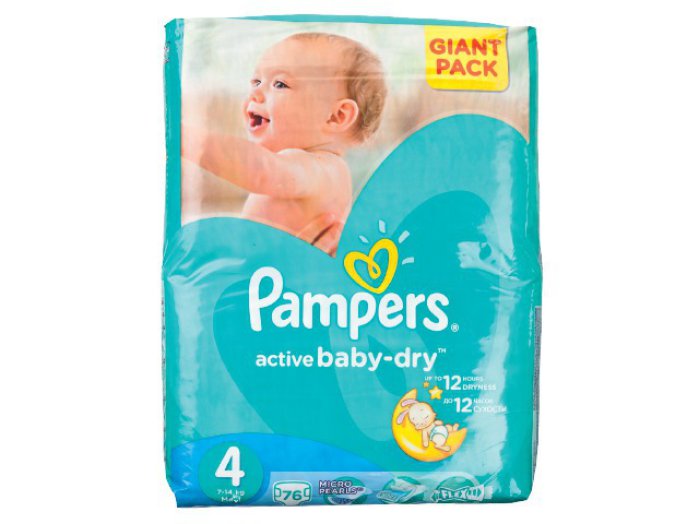Pampers Active Baby Giant Pack pelenka
