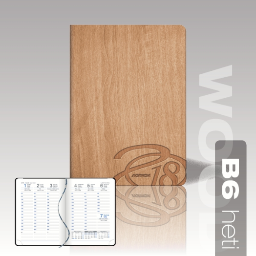 Wood agenda B6 heti barna