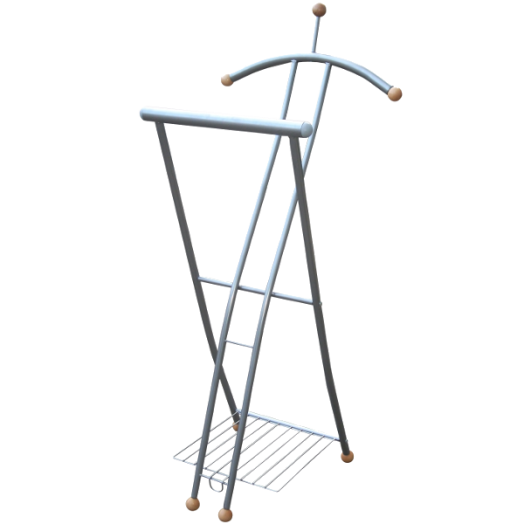 SZOBAINAS 50X115X40CM BÜKK/EZÜST SZÍNŰ