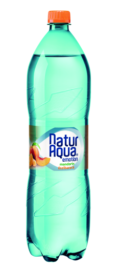 Naturaqua Emotion 1,5 l PET mandarin-őszibarack 6 db