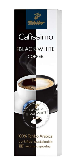 Tchibo Filter kávé Black&White 10 db kávékapszula RA UTZ