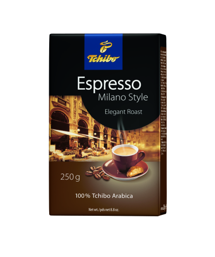 Tchibo Espresso Milano őrölt kávé 250g