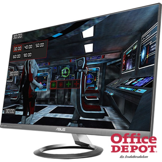 Asus 25" MX25AQ LED WQHD IPS HDMI DP kávanélküli multimédia monitor