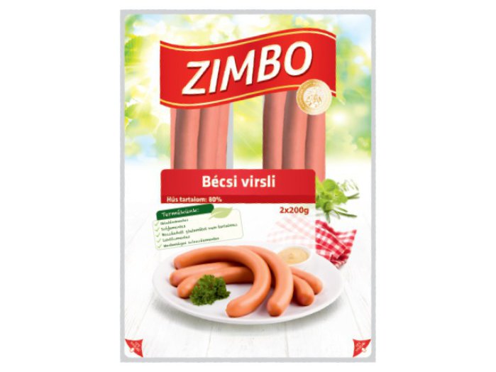 Zimbo bécsi virsli