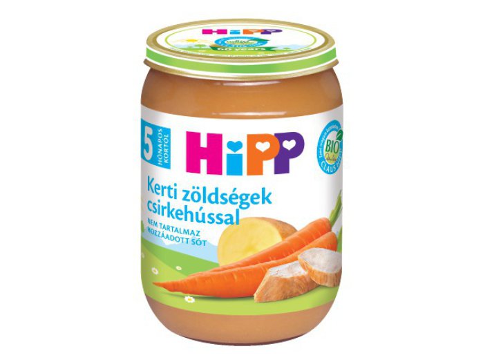 Hipp bébimenü