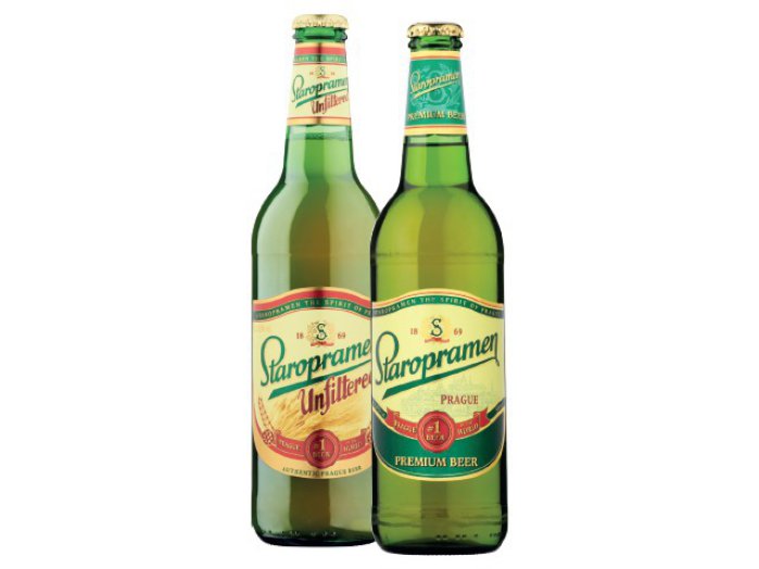 Staropramen üveges sör