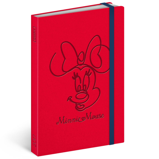 Kemény táblás zsebnaptár Minnie