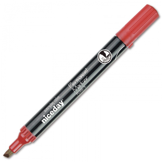 Niceday permanent marker vágott hegyű