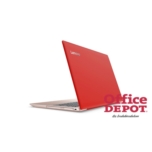LENOVO IdeaPad 320 80XR00ARHV 15,6"/Intel Celeron N3350/4GB/500GB/Int. VGA/piros laptop