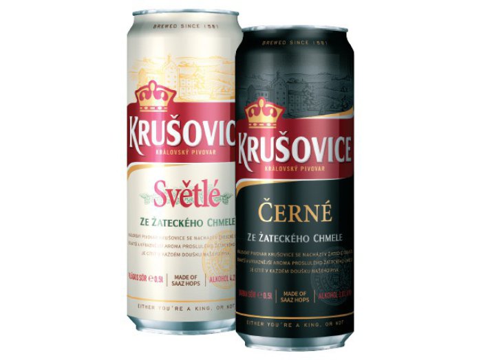 Krusovice dobozos cseh sör