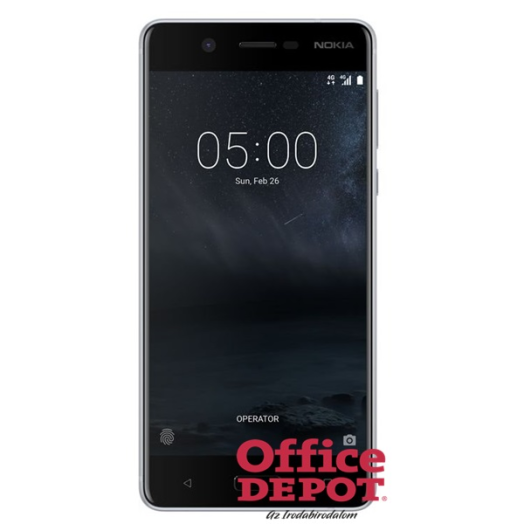 Nokia 5 5,2" LTE 16GB Dual SIM ezüst okostelefon