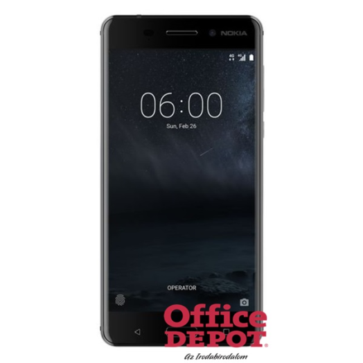 Nokia 6 5,5" LTE 32GB Dual SIM fekete okostelefon